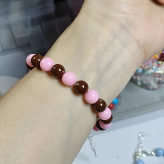 ⭐กำไลลูกปัดพลาสติก สร้อยข้อมือลูกปัด Handmade💕