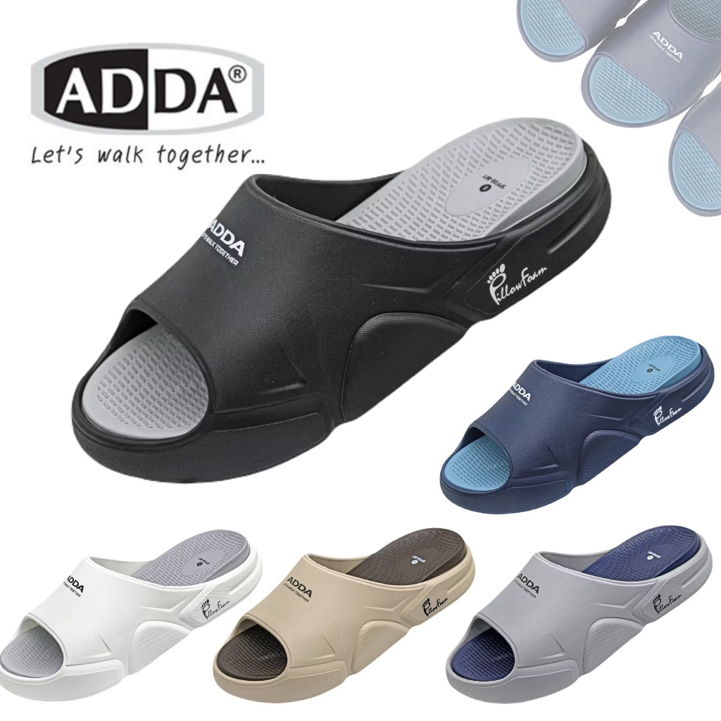 ADDA รองเท้าแตะ แอดด้า รุ่น 5PF06-M1 Size 7-10 พร้อมส่ง!!