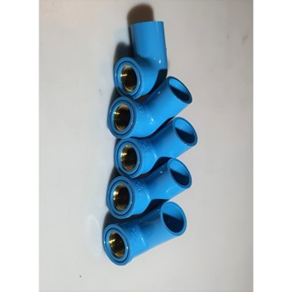 ท่อน้ำไทย ข้องอเกลียวในทองเหลือง 1/2