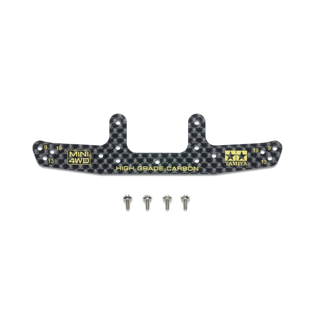 TAMIYA 95693  Jr Hg Rear Bumper Plate  Carbon 1.5Mm