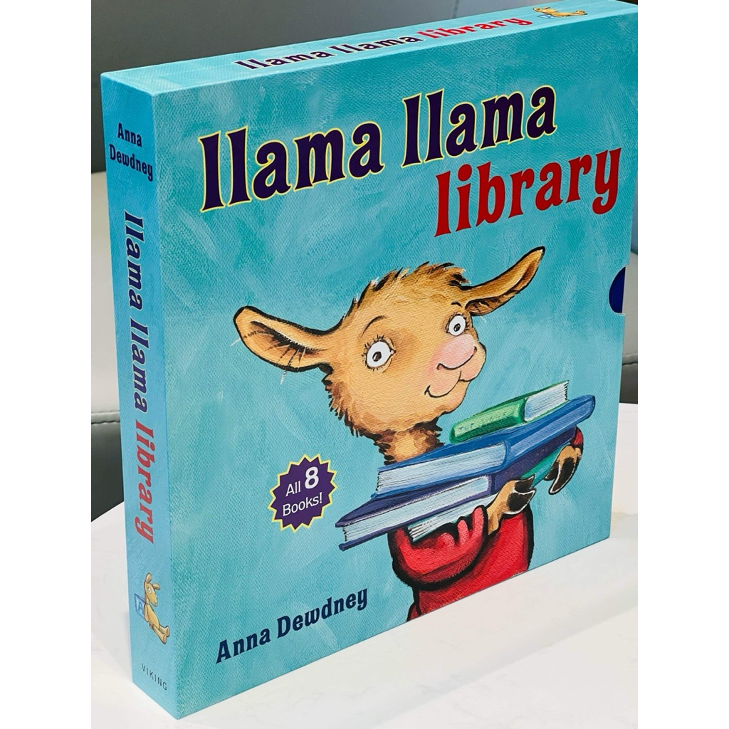 Llama llama library,Complete 8 books Collection,Hardbox
