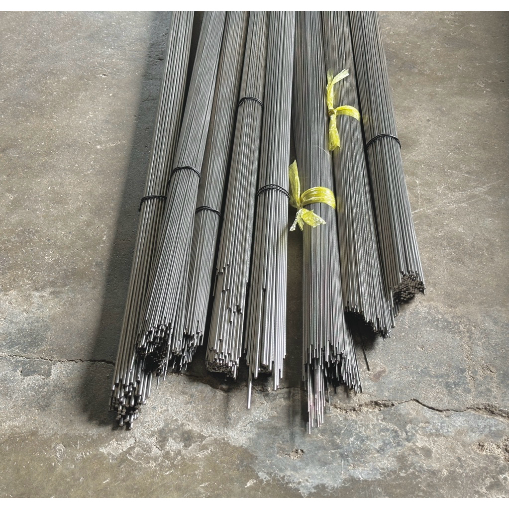 ลวดสปริงสเเตนเลส SUS 304 เส้นตรง หลายขนาด 1-4 มิล ยาว 1 เมตร ราคาส่ง 1 เส้น ไม่เป็นสนิม ใช้อเนกค์ประสงค์