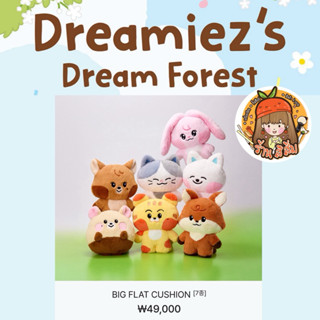 [พร้อมส่ง] Dreamiez’s Forest 🌱 BIG FLAT CUSHION ตุ๊กตาตัวใหญ…