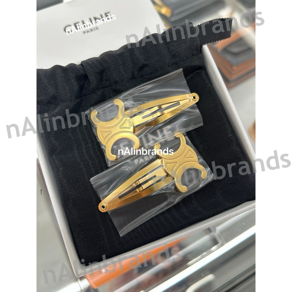 ⚡️SALE ราคาพิเศษ💯New! Celine Hair Clip (❗️เช็คสต็อคก่อนสั่งอีกทีนะคะ📲)