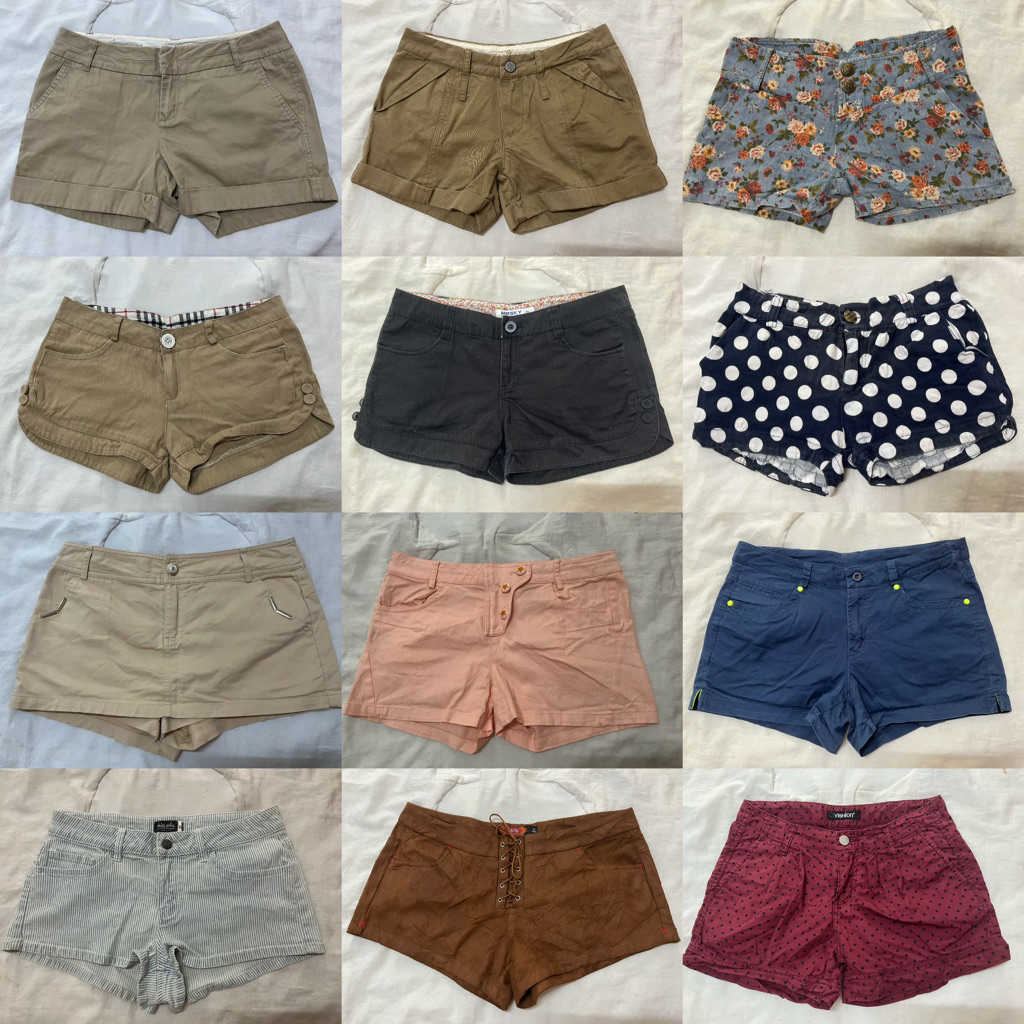 29/10/68 กางเกงคอตตอน กางเกงยีนส์เอวต่ำ กระโปรงทุกแนว น่ารัก/y2k/แฟรี่/ทำงาน/มินิมอล มือ2