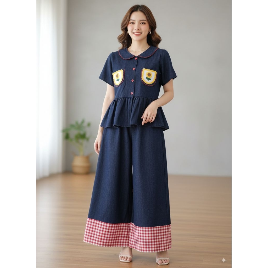 ชุดเซ็ตยีนมือ2 ป้ายnuyshop