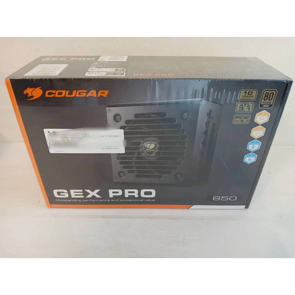 POWER SUPPLY (อุปกรณ์จ่ายไฟ) COUGAR GEX PRO 850 - 850W 80 PLUS GOLD BLACK ATX