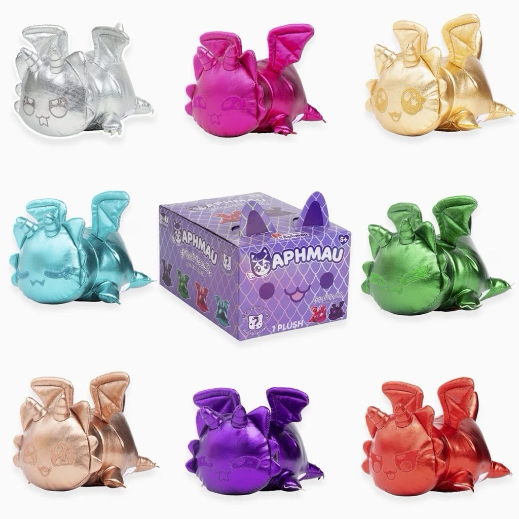 กล่องสุ่ม Aphmau MeeMeows Mystery Plush: Gemstone Dragon Limited Edition