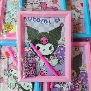 🔥ในไทย🔥 สติ๊กเกอร์เพชร พร้อมกรอบรูป ปักคริสตัล วาดภาพเพชร DIY ภาพวาดเพชร สติกเกอร์เพชร ปักเพชร
