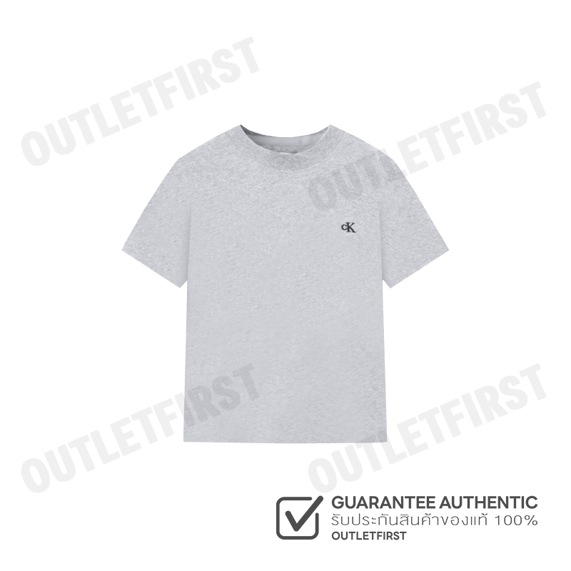 CALVIN KLEIN รุ่น CLASSIC SLIM TEE CODE: 40WH105 CVP เสื้อยืด เสื้อคอกลม เสื้อผู้หญิง