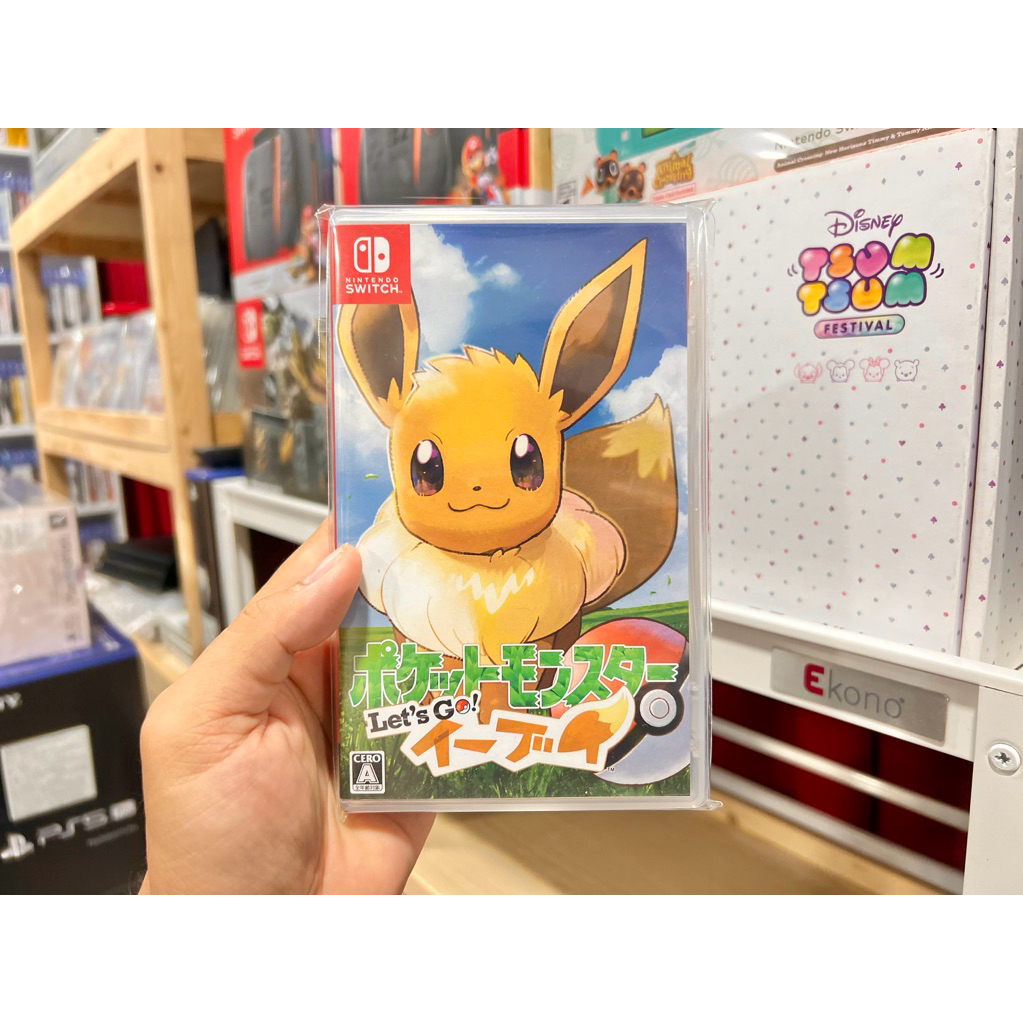 Pokemon Let’s Go Eevee! Nintendo Switch มือ 2 คนเล่นเยอะมากๆ