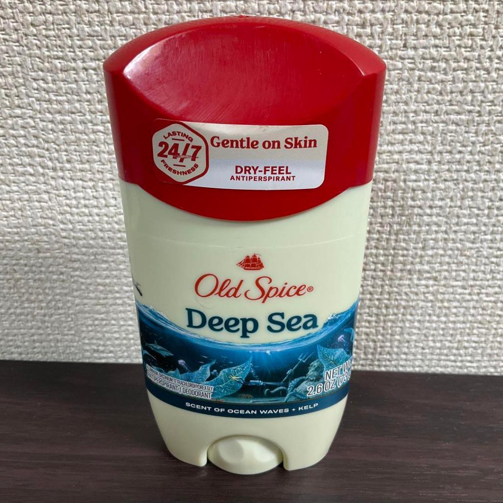 ์์New ของแท้ 100%  ระงับกลิ่นกาย Old Spice Antiperspirant Deodorant กลิ่น Deep Sea.