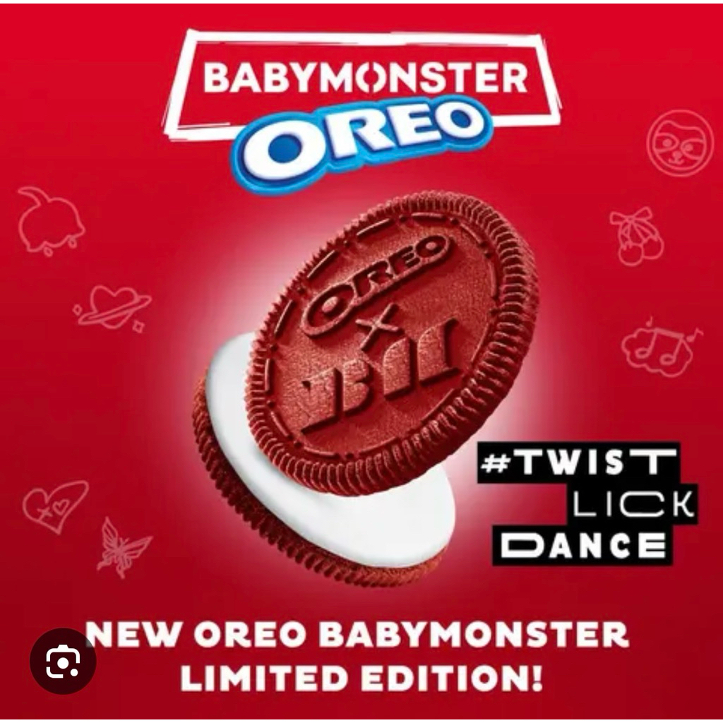 พร้อมส่ง Babymonster X Oreo (Limited Edition) พร้อมการ์ดสุ่ม 1 ใบ ในซอง
