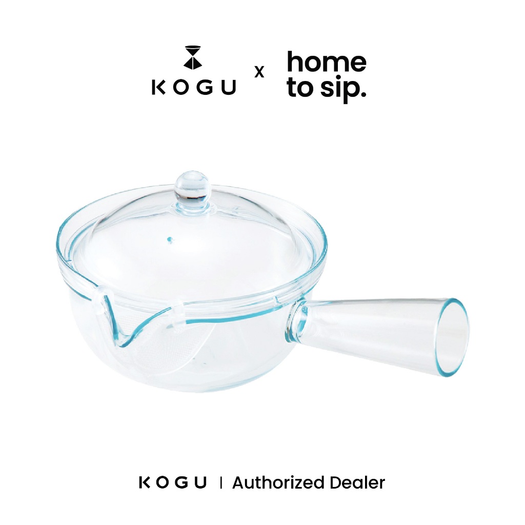 [พร้อมส่งในไทย] KOGU Break Resistant Side Handle Tea Pot (ตกไม่แตก)