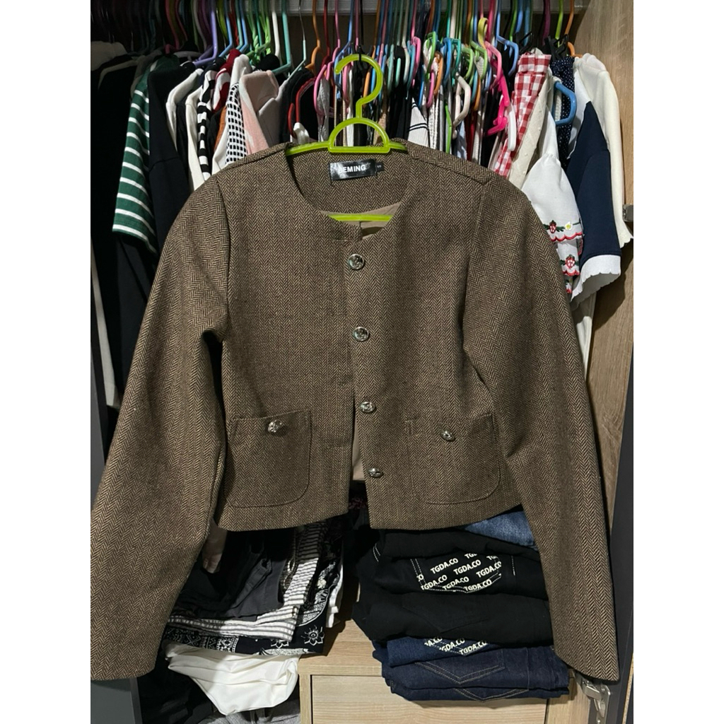 คาร์ดิแกน(น้ำตาล)Beming