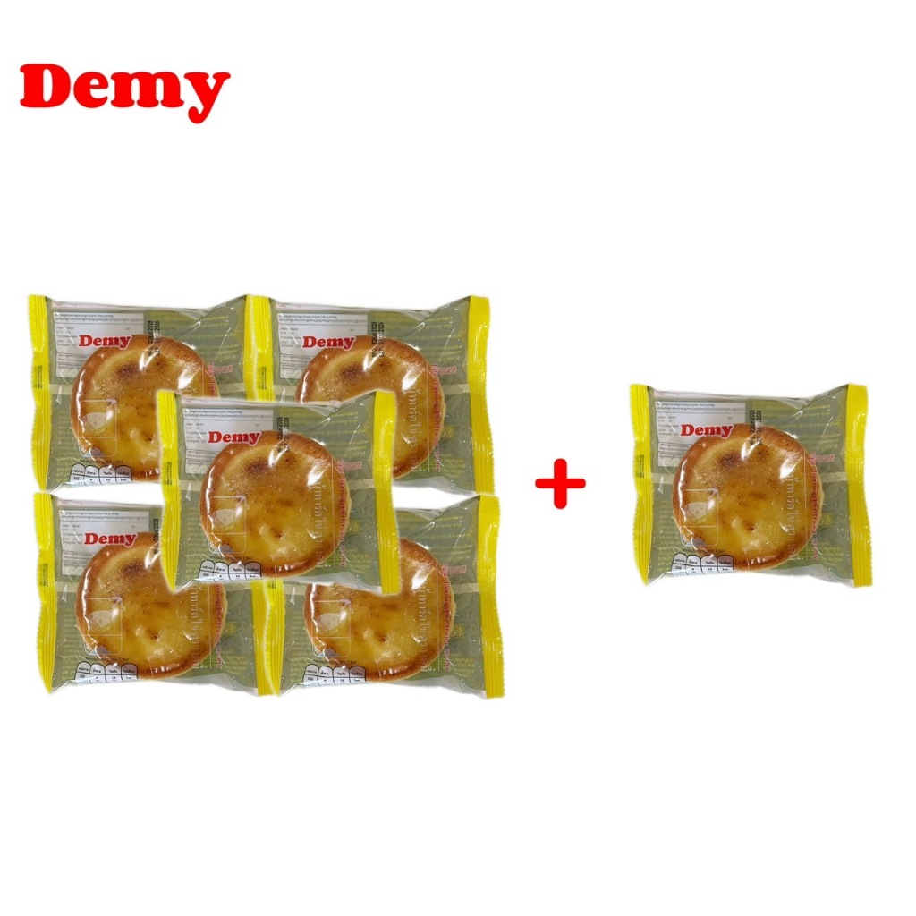 เค้กทาร์ตไข่หน้าชีส เซ็ท5แถม1(6ห่อ)