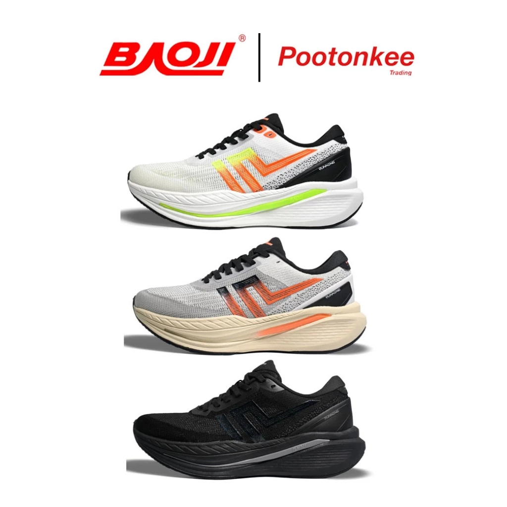 BAOJI บาโอจิ รุ่น EXRUN BJM 931 รองเท้าผ้าใบ รองเท้าวิ่งผู้ชาย