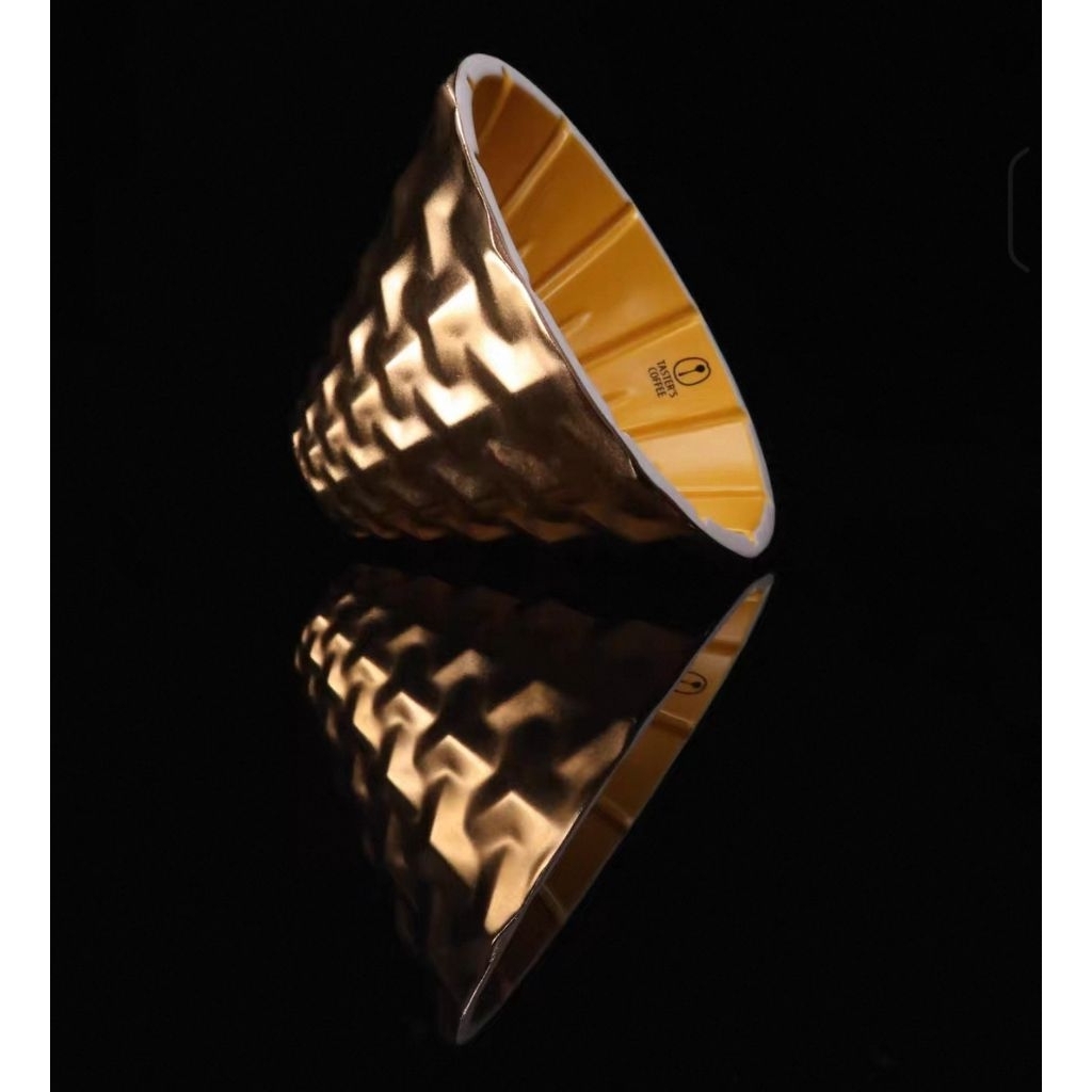 CT62 Dripper Gold , Taster's Coffee ดริ้ปเปอร์ สีทอง