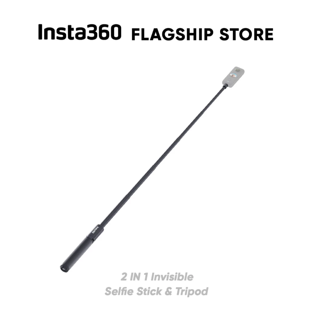 2in1 Invisible Selfie Stick ไม้เซลฟี่ล่องหน Insta360 ขาตั้ง Tripod กล้องแอคชั่น 360 X5-X4 Air Action Camera thumbnail 3