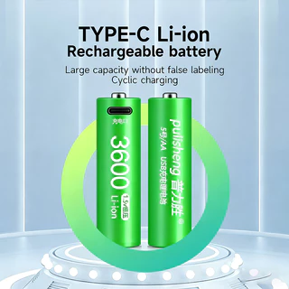 แท้ 100% 4ก้อน ถ่านชาร์จ AA / AAA 1.5V USB 3600mAh แถมสายชาร์จให้ แบตเตอรี่ Rechargeable lithium Li-ion Battery