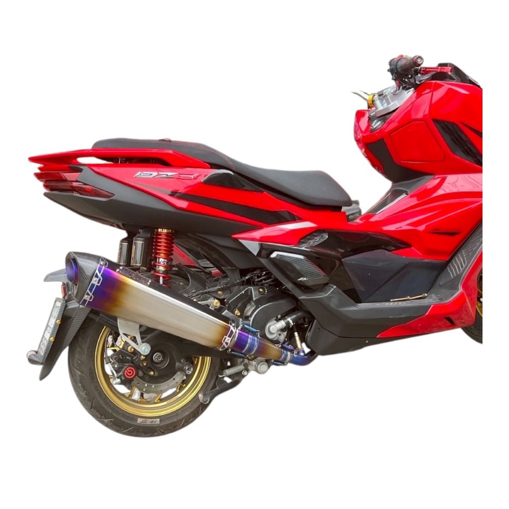 ชุดท่อแต่ง gpx dz3 2025 full titanium (maisafari)