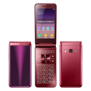 สินค้าจุด Samsung Galaxy โฟลเดอร์ 2 G1650 Folder2 Quad Core 2GB RAM 16GB ROM 8MP กล้อง 4G LTE Wifi Dual SIM android