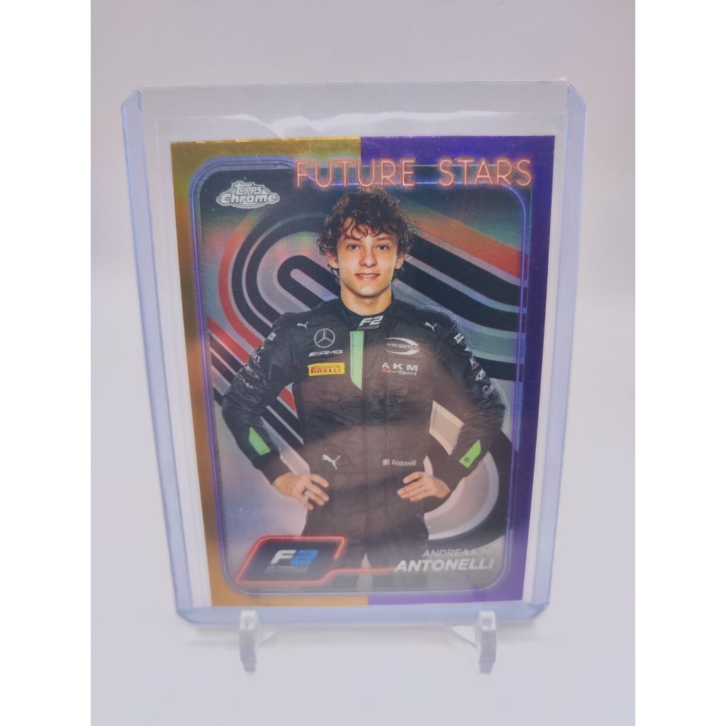 การ์ด f1 topps chrome 2024 kimi antonelli