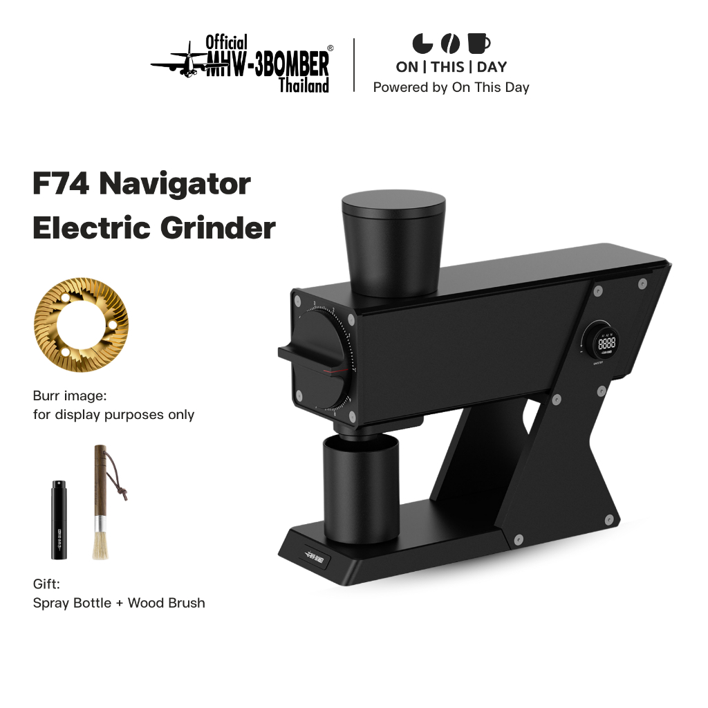 MHW-3BOMBER F74 Navigator Electric Coffee Grinder เครื่องบดกาแฟไฟฟ้า