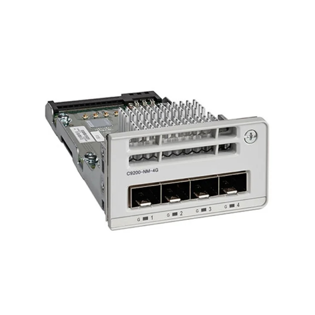 C9200-NM-4G=	Catalyst 9200 4 x 1G Network Module