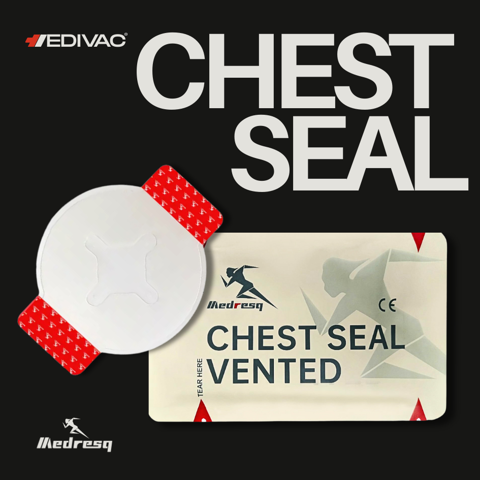 Medresq | Chest Seal แผ่นฟิล์มแปะหน้าอก