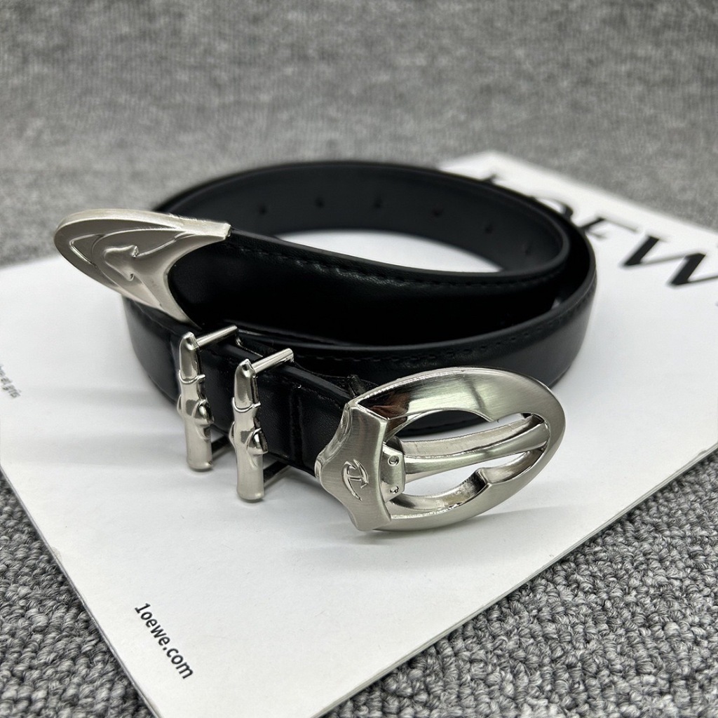 [HERMANZ] เข็มขัดสไตล์เกาหลี BULLET BELT