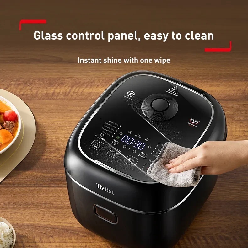 Tefal หม้อหุงข้าวดิจิตอล DELIRICE MAX 1.8 ลิตร รุ่น RK7778T0 13 โปรแกรม