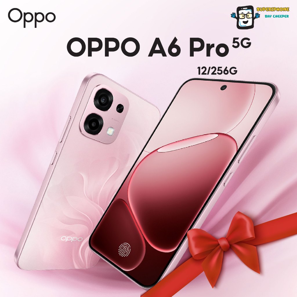 OPPO A6 Pro 5G(12/256GB)คุ้มค่าครบเครื่อง  ลื่นตา สีสวย แบต 6,500mAh(By Shopee  SuperTphone1234)
