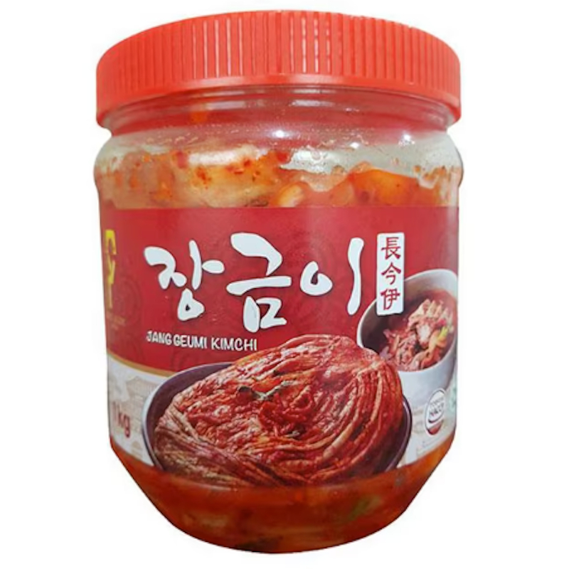 장금이 김치 1kg 대용량 /Janggeum Kimchi 1kg Authentic Korean Taste / กิมจิแท้ 1กก. ตรา Janggeum