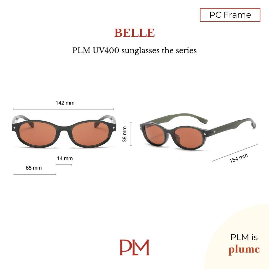 plume.bkk แว่นกันแดดรุ่น ‘Belle’ Sunglasses รูปที่ 7