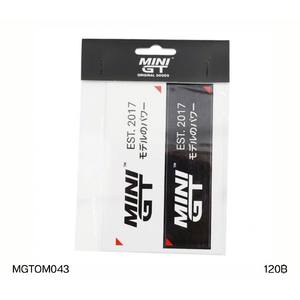 MGTOM043-MINI GT STICKER SET B MINI GT EST 2017