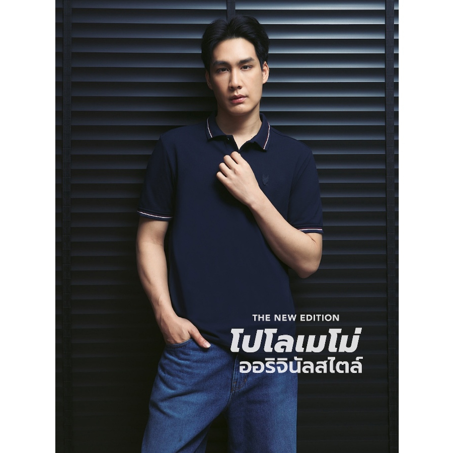 AEIOU🦊เสื้อโปโล Memo Polo RIW New Iconic คอริ้ว (Best Seller)