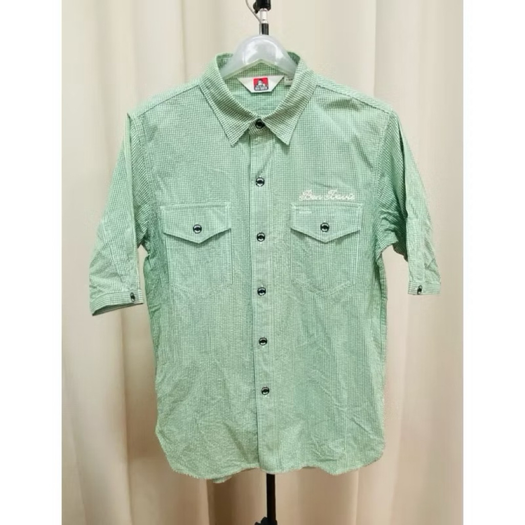 เสื้อเชิ้ต BEN DAVIS vintage  มือ2 ไซร้L อก 21นิ้ว ยาว 28นิ้ว ราคา 650 บาท