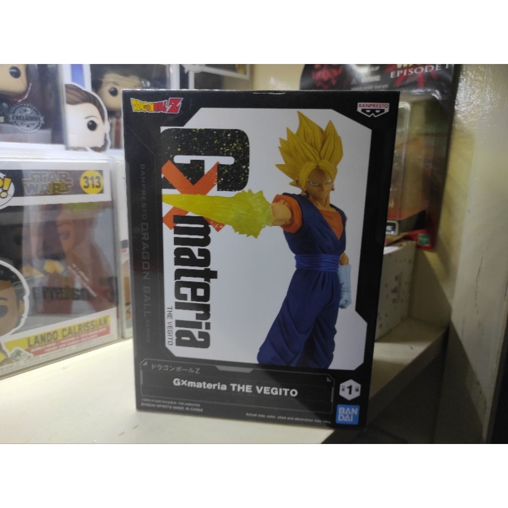 ฟิคเกอร์ Banpresto Dragon Ball Z GxMateria The Vegito งานแท้ กล่องสวย ไม่เคยแกะ#Dragon_Ball