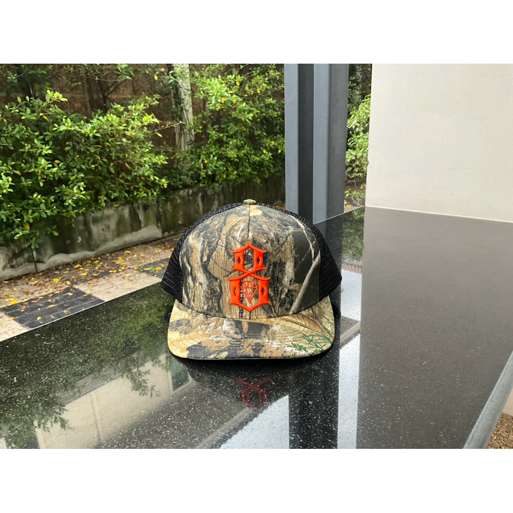 หมวกตาข่าย REBEL8 LOGO REALTREE -Made in USA- ของแท้มือ1