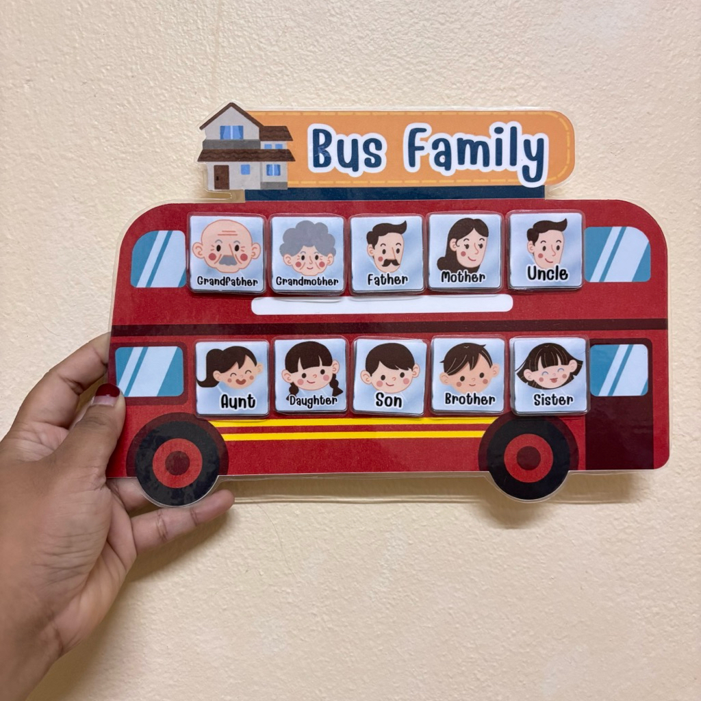 Bus Family สื่อการสอนวิชาภาษาอังกฤษเรื่อง“ครอบครัว”
