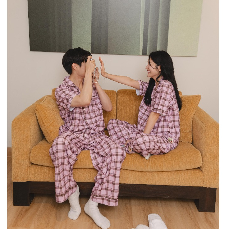 Sleepypie_hazel pink pajamas set