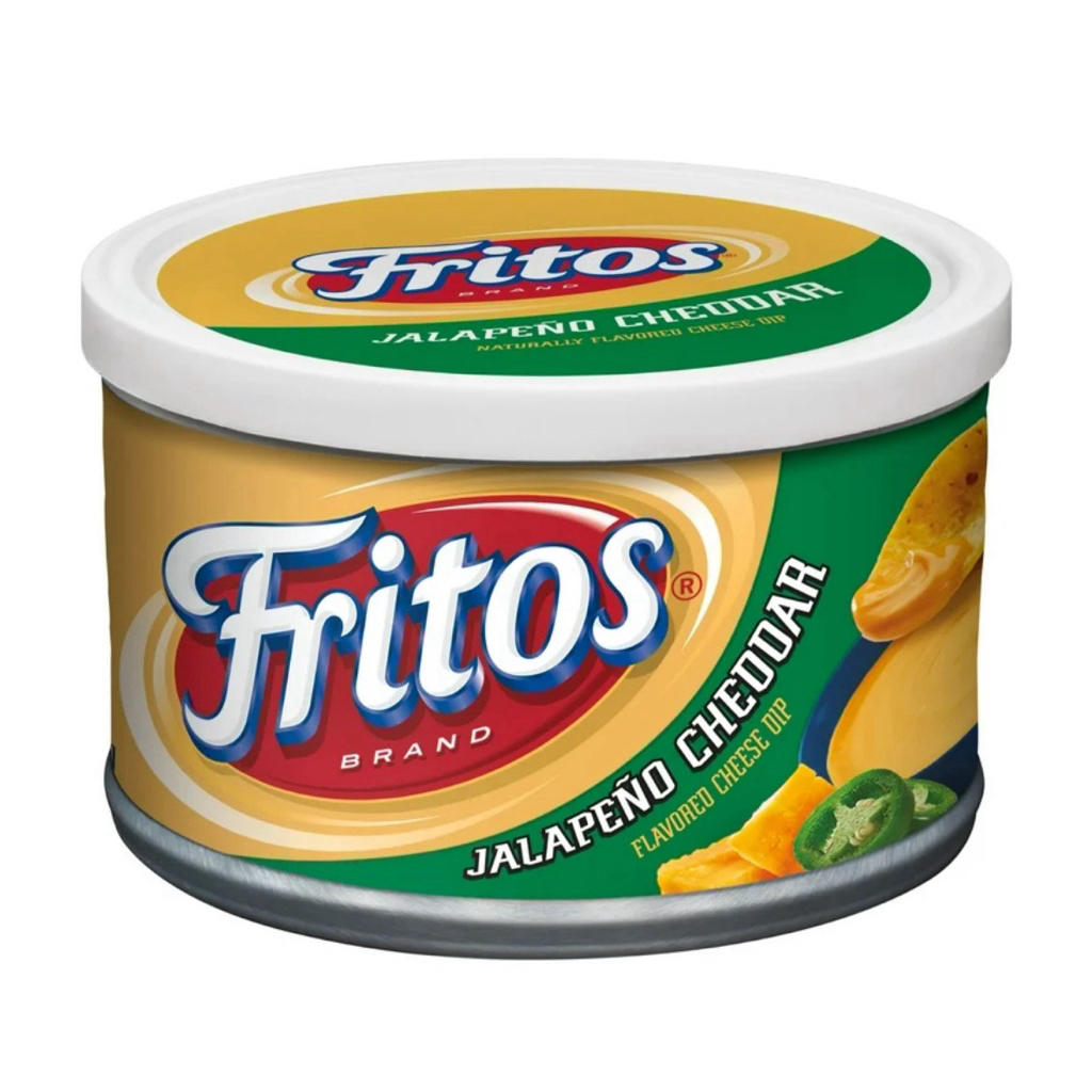 [ส่งด่วน] Fritos Flavored Cheese Dip Jalapeno Cheddar/Mild Cheddar Flavor 255.1g. ซอสจิ้มมันฝรั่งทอด