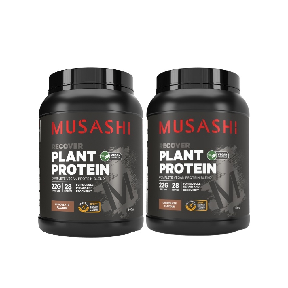 Musashi Plant Protein โปรตีนจากพืช แพ็คคู่ประหยัดกว่า