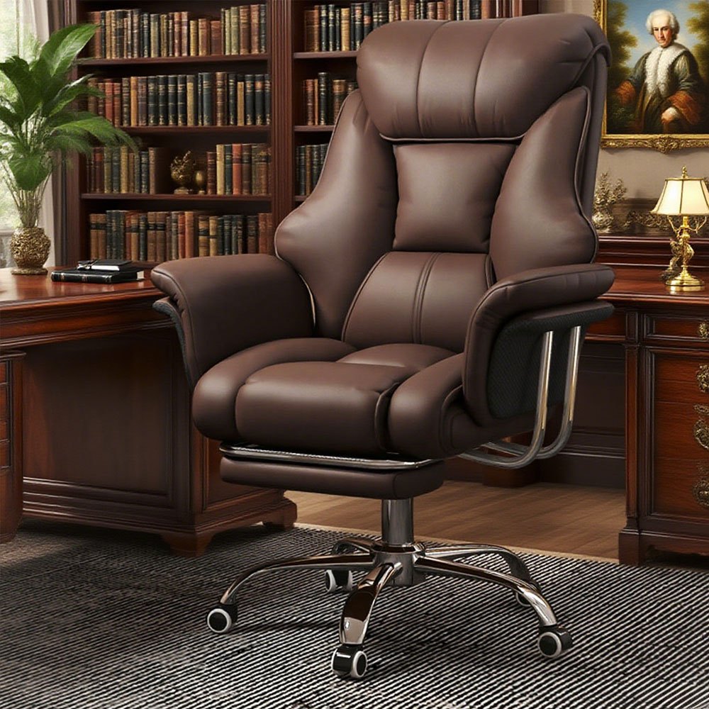 F&G เก้าอี้ เก้าอี้สำนักงาน เก้าอี้คอมพิวเตอร์ office chair เก้าอี้ทำงาน เก้าอี้เกมคอมพิวเตอร์ พร้อมที่พักเท้า กันน้ำ