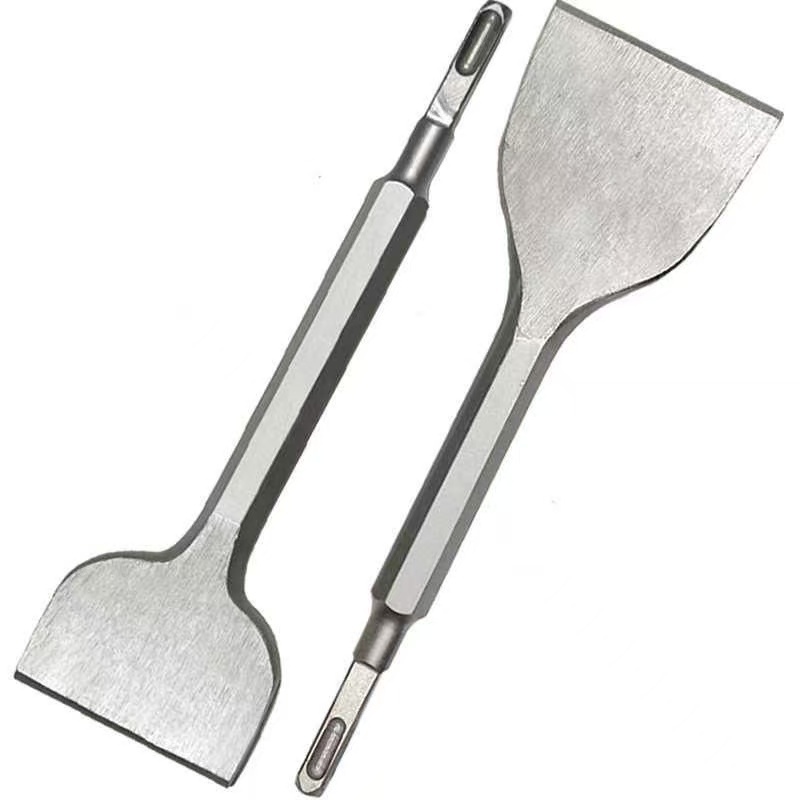 ดอกสกัดคอนกรีต โรตารี่ ดอกสกัดปูน (ปากแบน) 14x250x75mm ดอกสกัดแบนสั้น