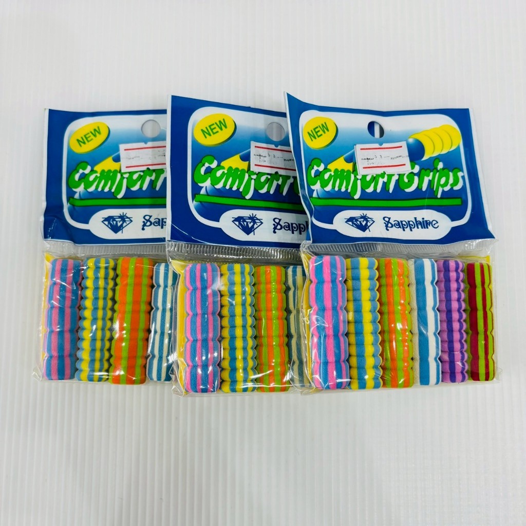 ปลอกจับดินสอ ปากกา และเครื่องมือแกะสลัก Comfort Grips Sapphire ปลอกจับดินสอซัฟไฟร์