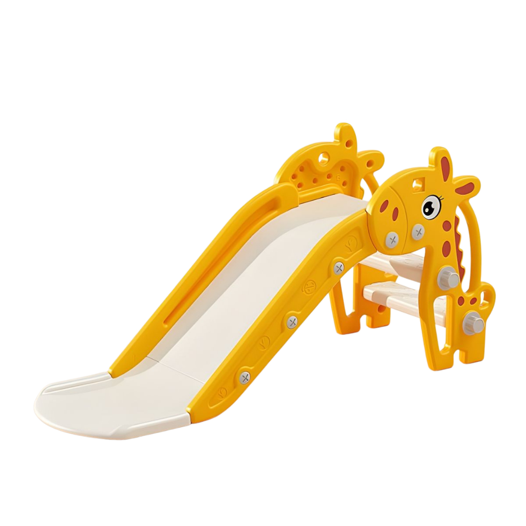 มีสินค้าพร้อมส่ง รหัสสินค้า XML-1000 สไลเดอร์ยีราฟ 2 IN 1 พร้อมแป็นบาส+ลูกบาส