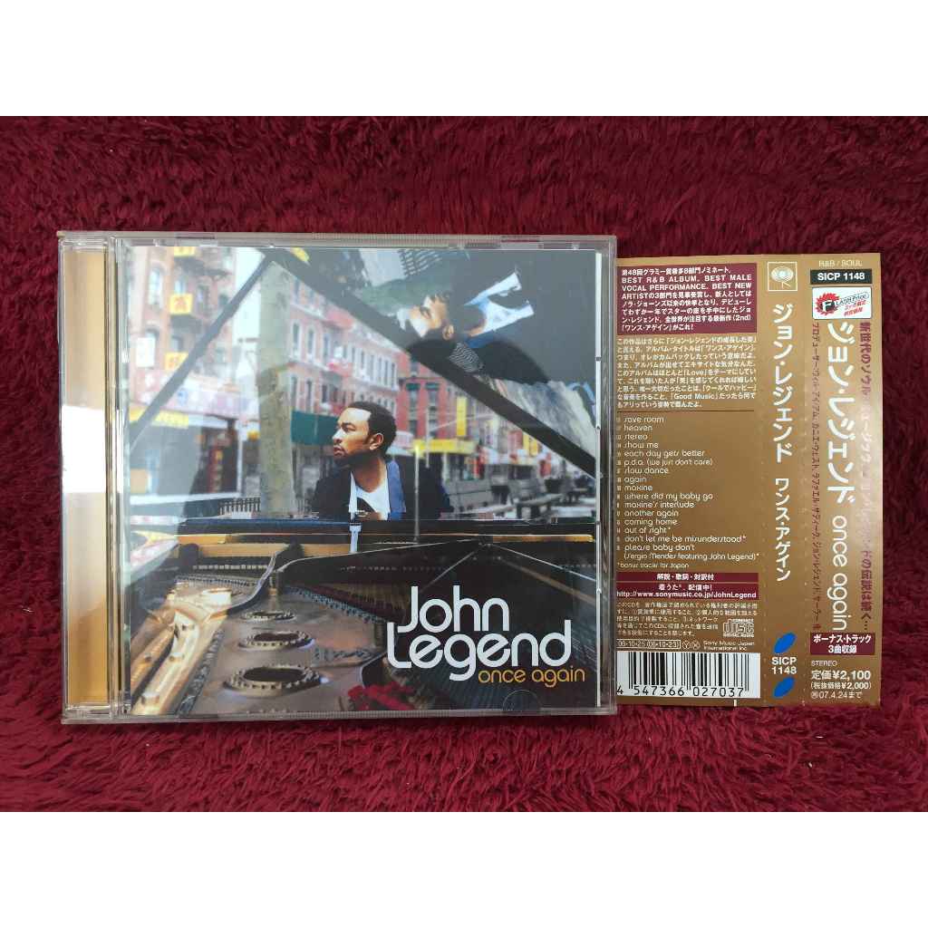 CD John Legend – Once Again สภาพตามรูปปก DA122-18
