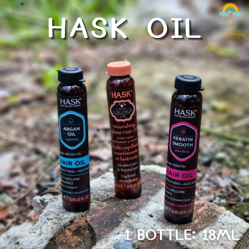 Hask Oil  น้ำมันบำรุงผม Argan Oil ✨️พร้อมส่ง✨️